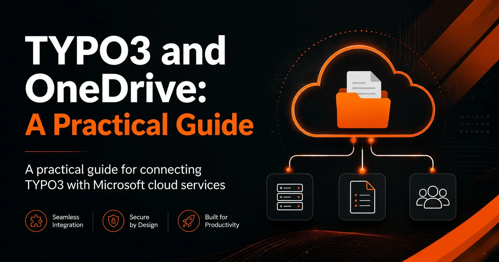 TYPO3 and OneDrive integration for centralized file management and faster editorial workflows
