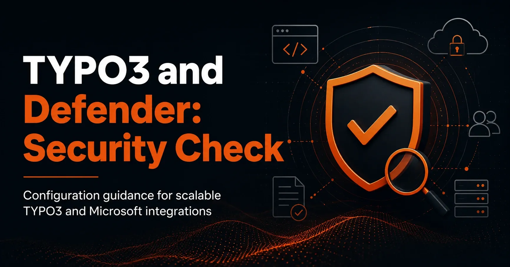 TYPO3 security check within a Microsoft Defender environment